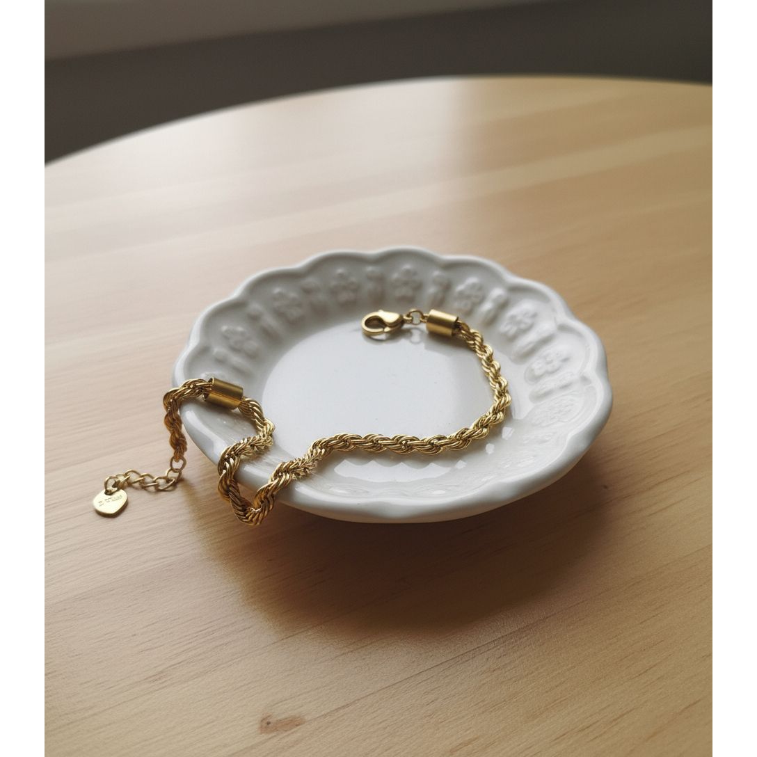 Bracelet torsade